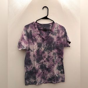 Tie Dye Women’s V Neck